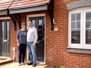 Couple find their perfect home in Ross's St Mary's Garden Village