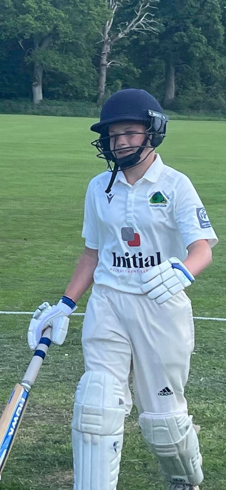 Aston Ingham CC's Charlie O'Neill  
