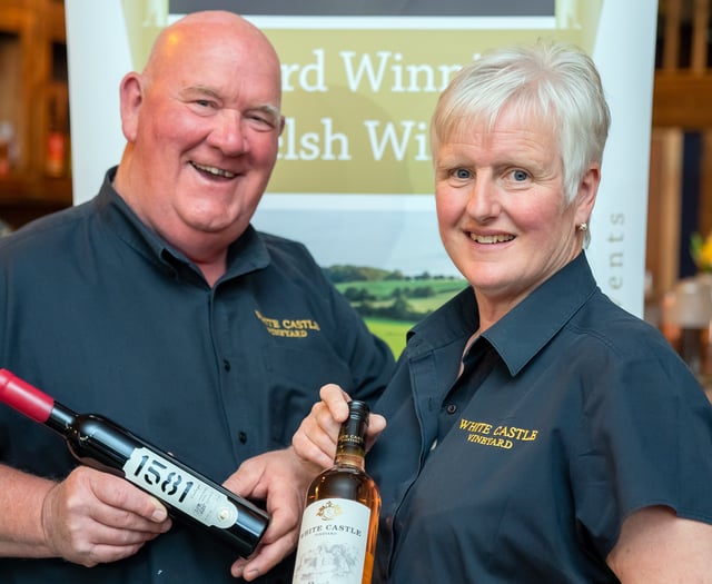 White Castle vineyard marks Welsh Wine Week