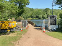 Pumping begins at Cannop as ground investigation works get underway