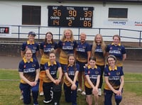 Women make hay with eight-wicket win