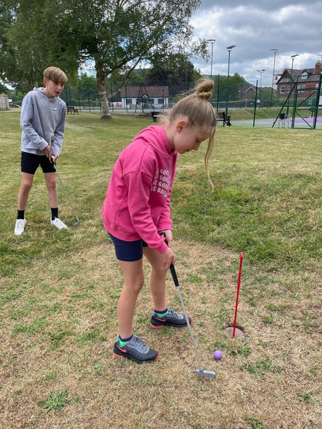 Ross-on-Wye mini-golf course