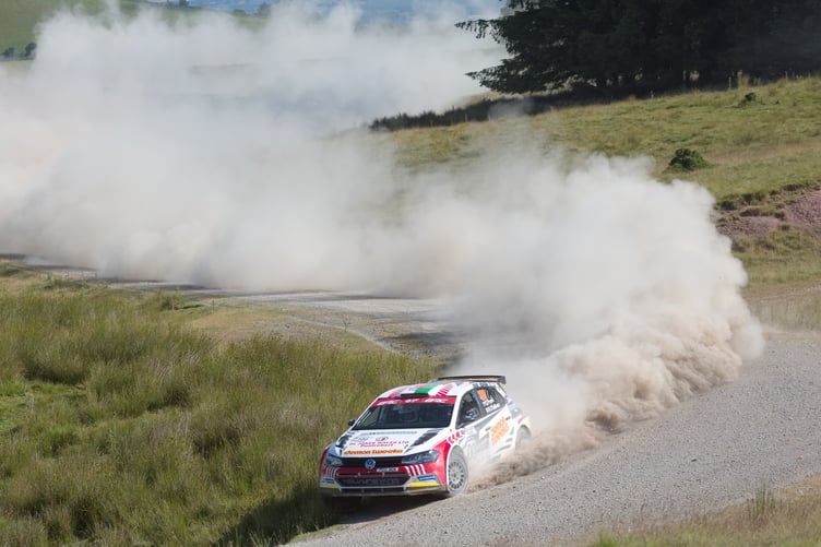 Osian Pryce, one of the stars of the Charity Motorsport Evening at Cinderford Rugby Club