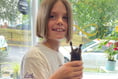 Eliana raises hundreds with charity chop