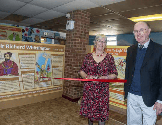 Guide to extraordinary people of Gloucestershire opened at Longhope