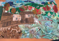 Pupils make art inspired by Forest heritage