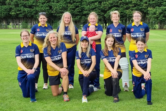Monmouth CC's women's hardball team