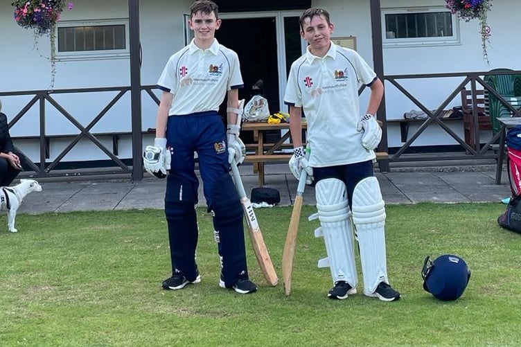 Osian Jones and Albie Balfour