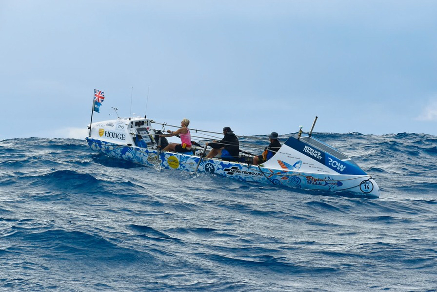 Ocean rowers closing in!