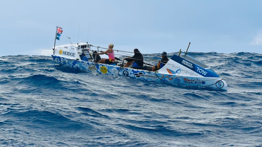 Monmouthshire Pacific Ocean rowers close in on finish | theforestreview ...