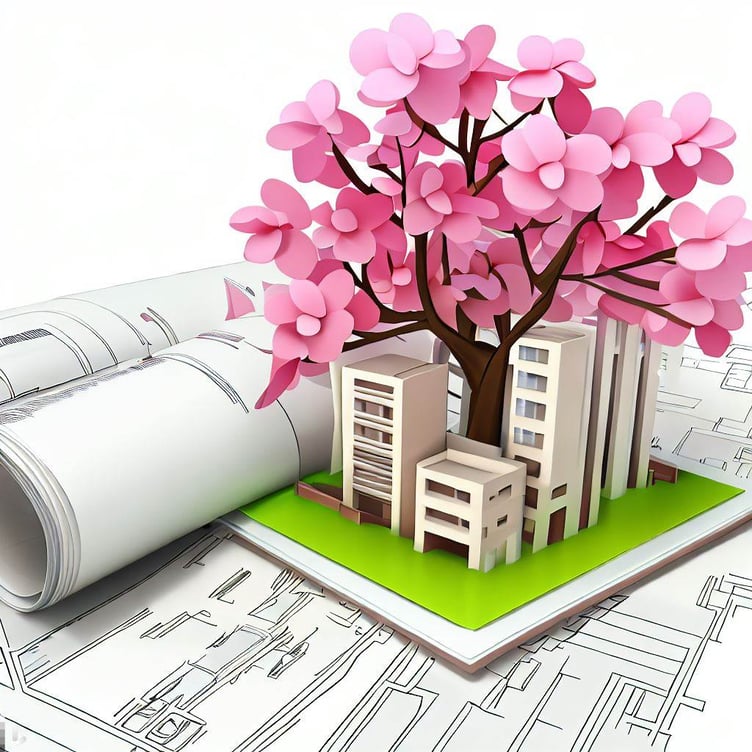 Cherry tree planning graphic