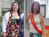 Slim to win: Debra's slimming world claims another win for weight-loss