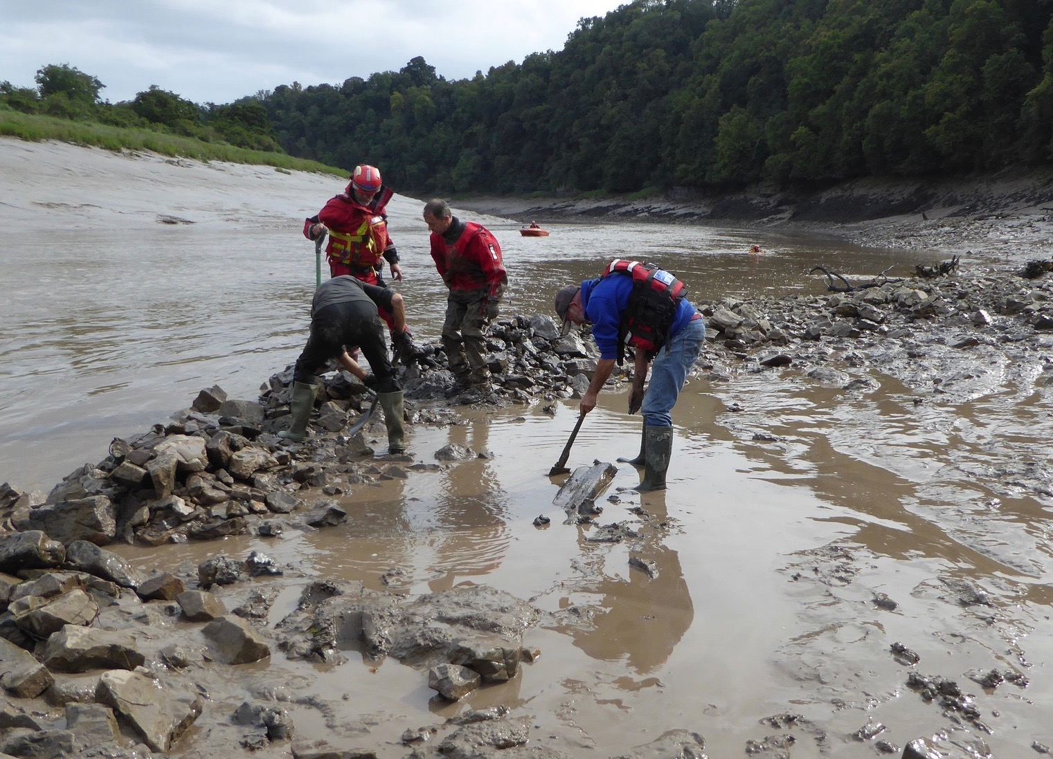 A Roman crossing of the River Wye?