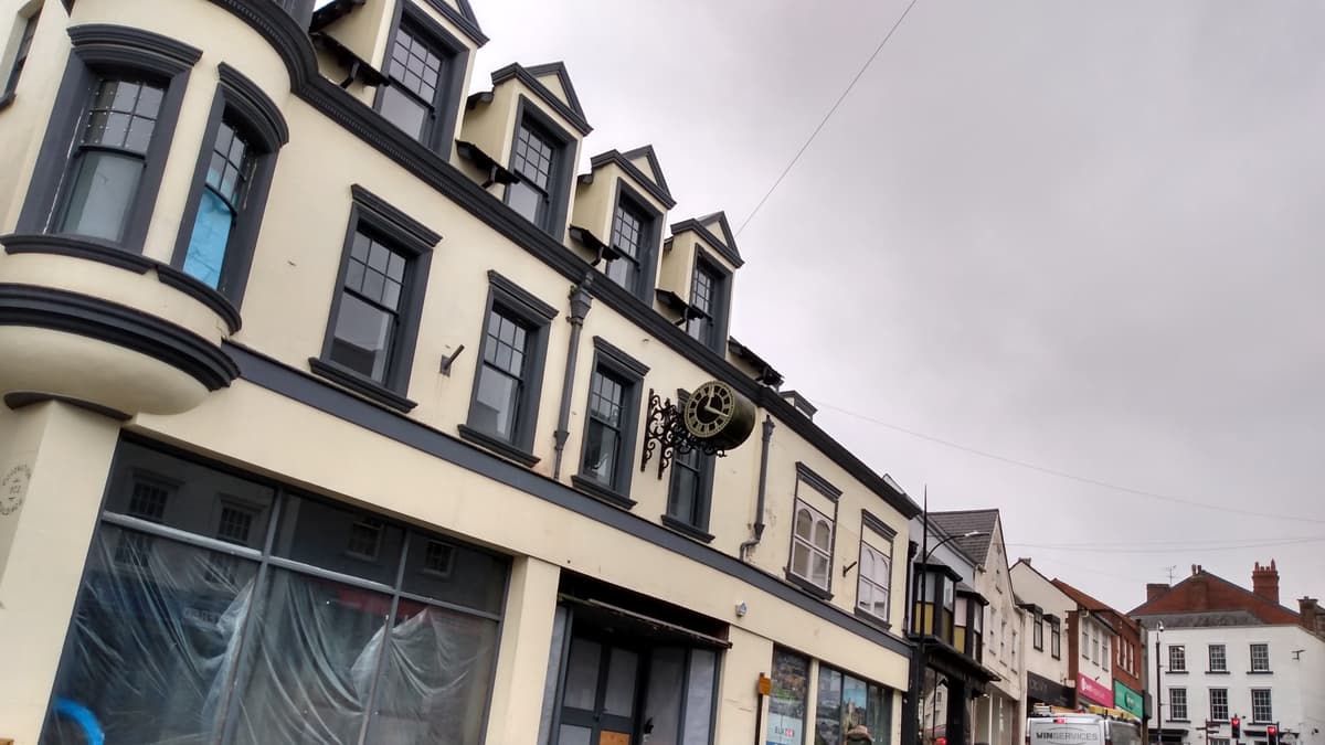 Former Herbert Lewis department store in Chepstow set to three