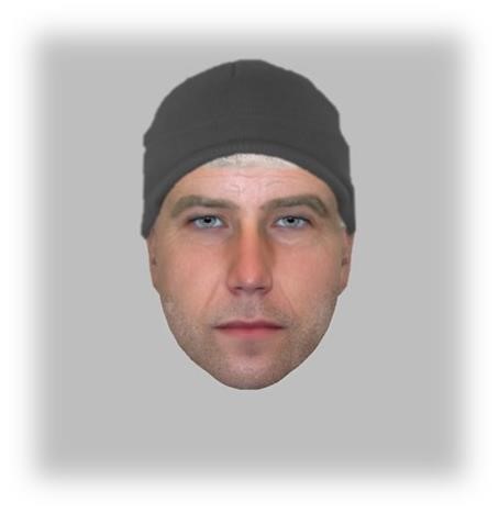 An e-fit of the man police want to speak to