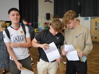 John Kyrle High School students open their GCSE results