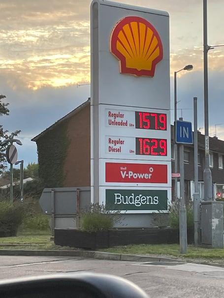 Petrol prices in Monmouth
