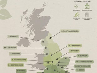 Herefordshire ranked among top gardening hotspots in England