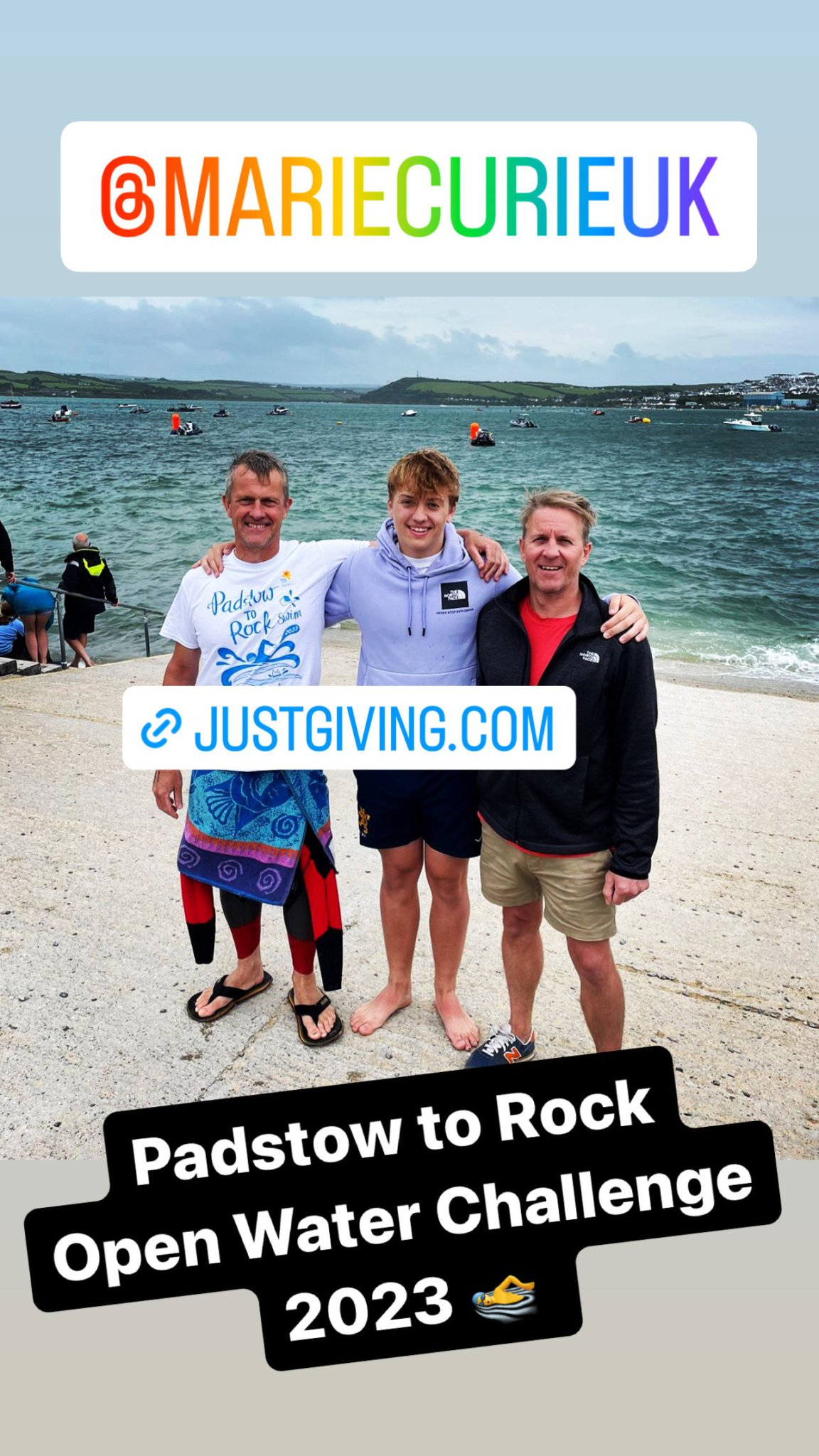 Jack smashes his record in open water challenge