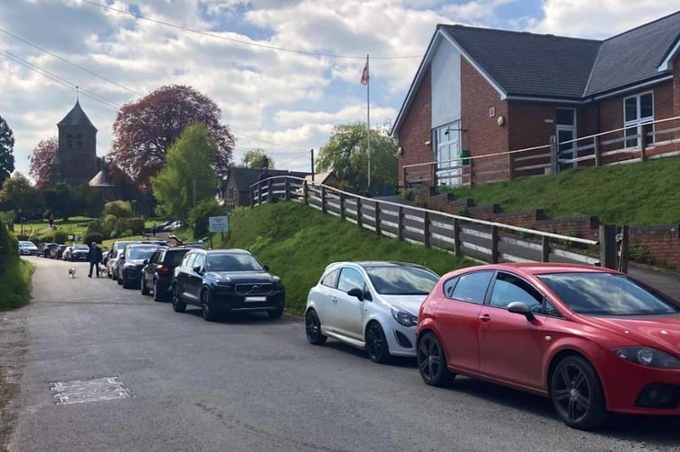 Pencombe and Little Cowarne parish hall near Bromyard