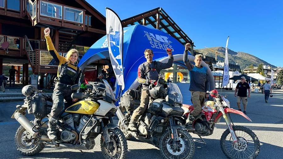 Vanessa Ruck and Alex Ruck make history in 40-hour motorcycle ...