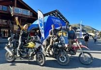 Vanessa Ruck and Alex Ruck make history in 40-hour motorcycle 'adventour'
