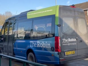 On-demand minibus service The Robin is booming in the Forest