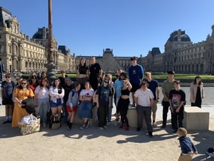 John Kyrle High School students explore Paris in a whirlwind cultural weekend
