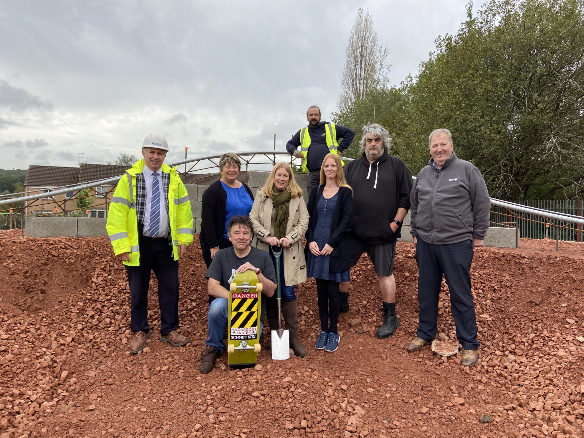 Works ramping up at Cinderford skatepark
