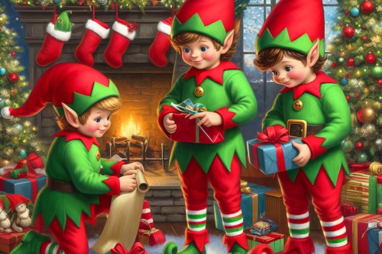 Christmas elves
