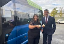 Forest MP Mark Harper rides The Robin to Lydney with service set to expand