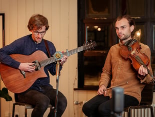 End of the road in sight for folk duo after epic trek...