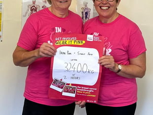 'Iron' Pam and 'Steely Ann' smash charity weightlifting challenge