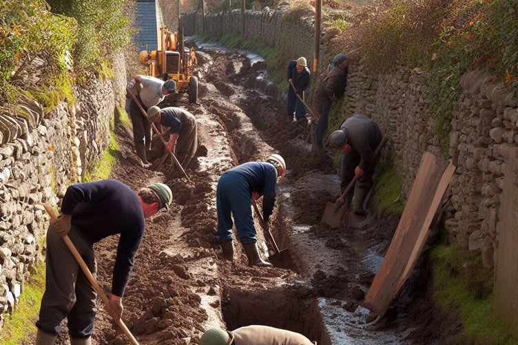 Rural workmen