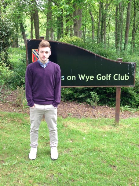 Harvey Hancock won the Ross Golf Club autumn Scratch event for the third year running
