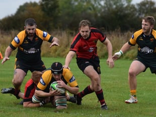 Newent RFC's Green Army win through without fireworks