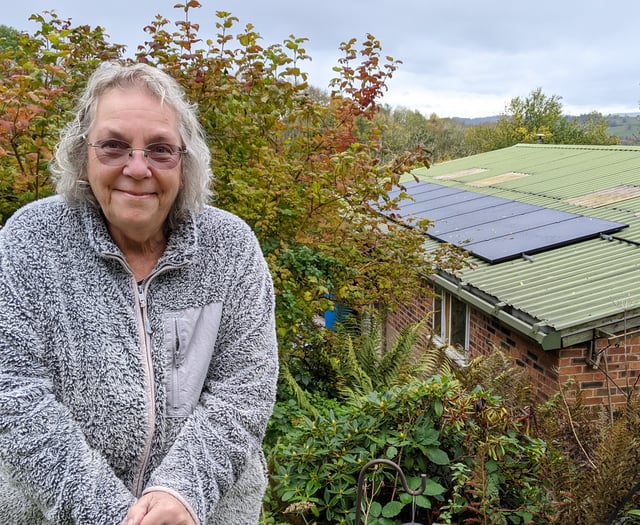 Ruardean's Mary gets a HUG to help combat home energy costs