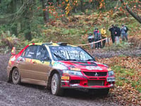 Hat-trick for Hurst as huge numbers enjoy Wyedean Rally 'spectacle'