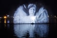 Sixty years of Dr Who celebrated with stunning light show