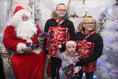 Lantern parade as town lights go on for Christmas
