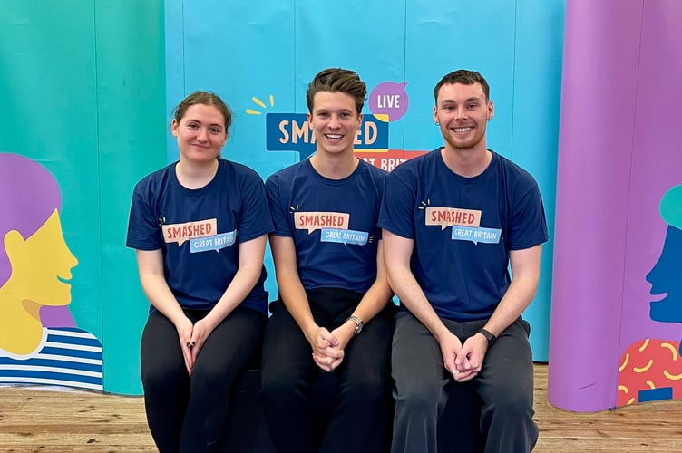 The live cast in drink awareness show Smashed
