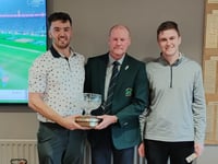 Derek Parker Trophy win at Forest Hills for Scott and Ryan