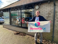 Ken takes on mammoth hike from Chepstow to Gloucester for Dementia UK