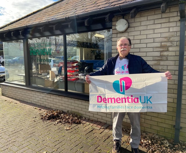 Ken takes on mammoth hike from Chepstow to Gloucester for Dementia UK