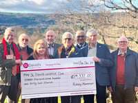 Monmouth Raft Race donates more than £14,000 to hospice charity