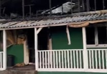 Cricket club near Usk devastated after pavilion torched