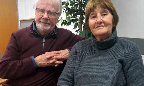 Joanne Parrish’s parents, Roger and Pauline