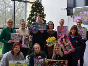 Two Rivers staff donate more than 100 gifts for children at Christmas