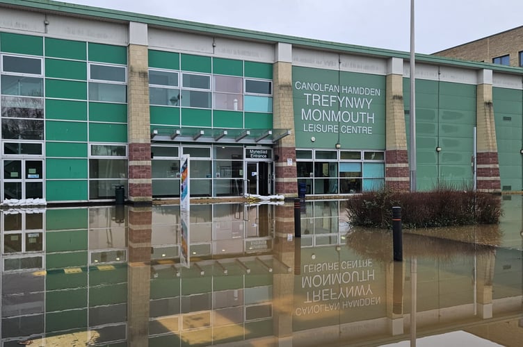 Swimming anyone?... at Monmouth Leisure Centre