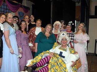 Dean Theatre Company give Lydney Mayor sneak peek of 'Sleeping Beauty'